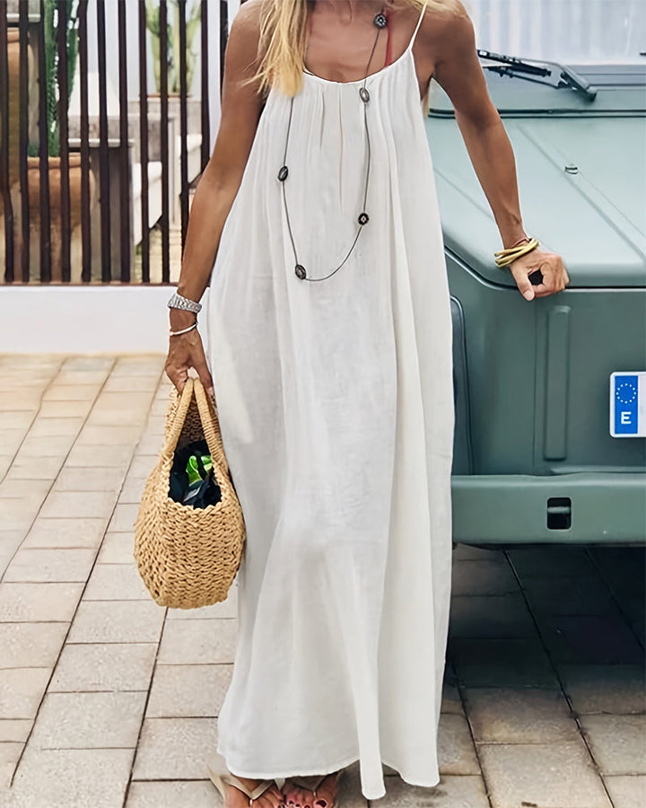 ELENA – FLOWING SUMMER MAXI DRESS