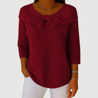 ALYSEN – BOW KNIT TOP