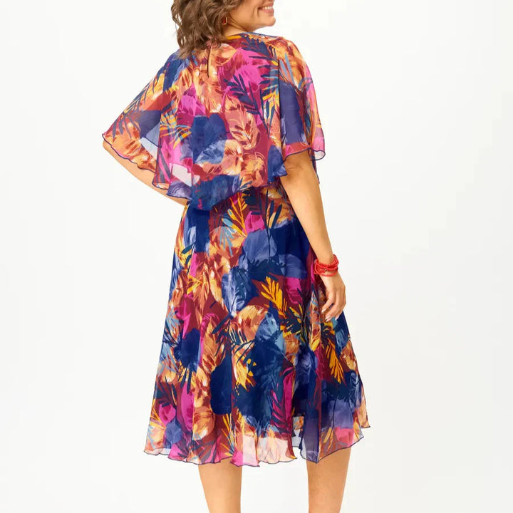 EMILY – FLOWING PRINT DRESS
