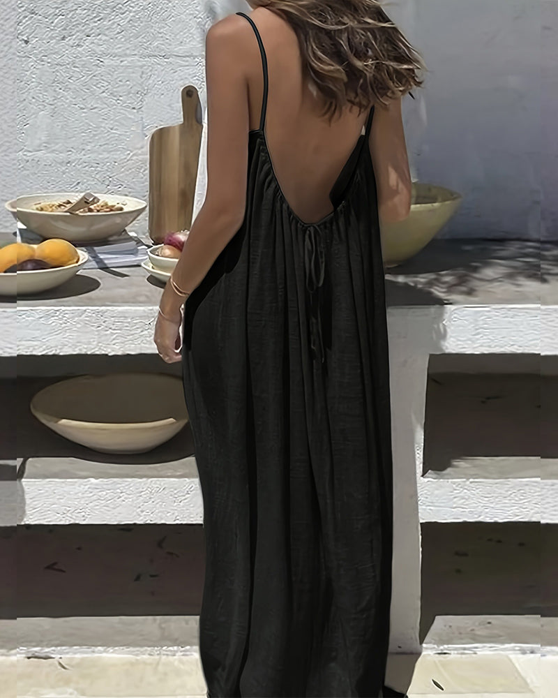 ELENA – FLOWING SUMMER MAXI DRESS