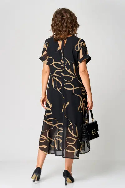 ELIZA – ELEGANT PRINT DRESS