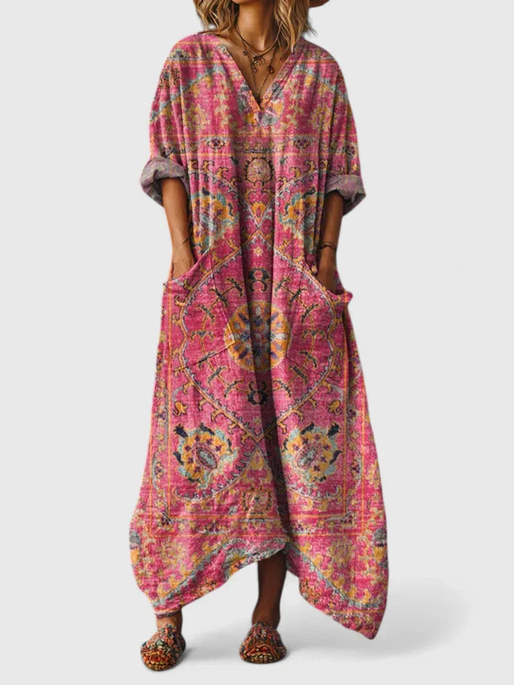 FREYA – BOHEMIAN MAXI DRESS