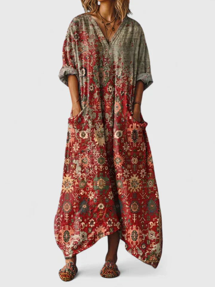 FREYA – BOHEMIAN MAXI DRESS